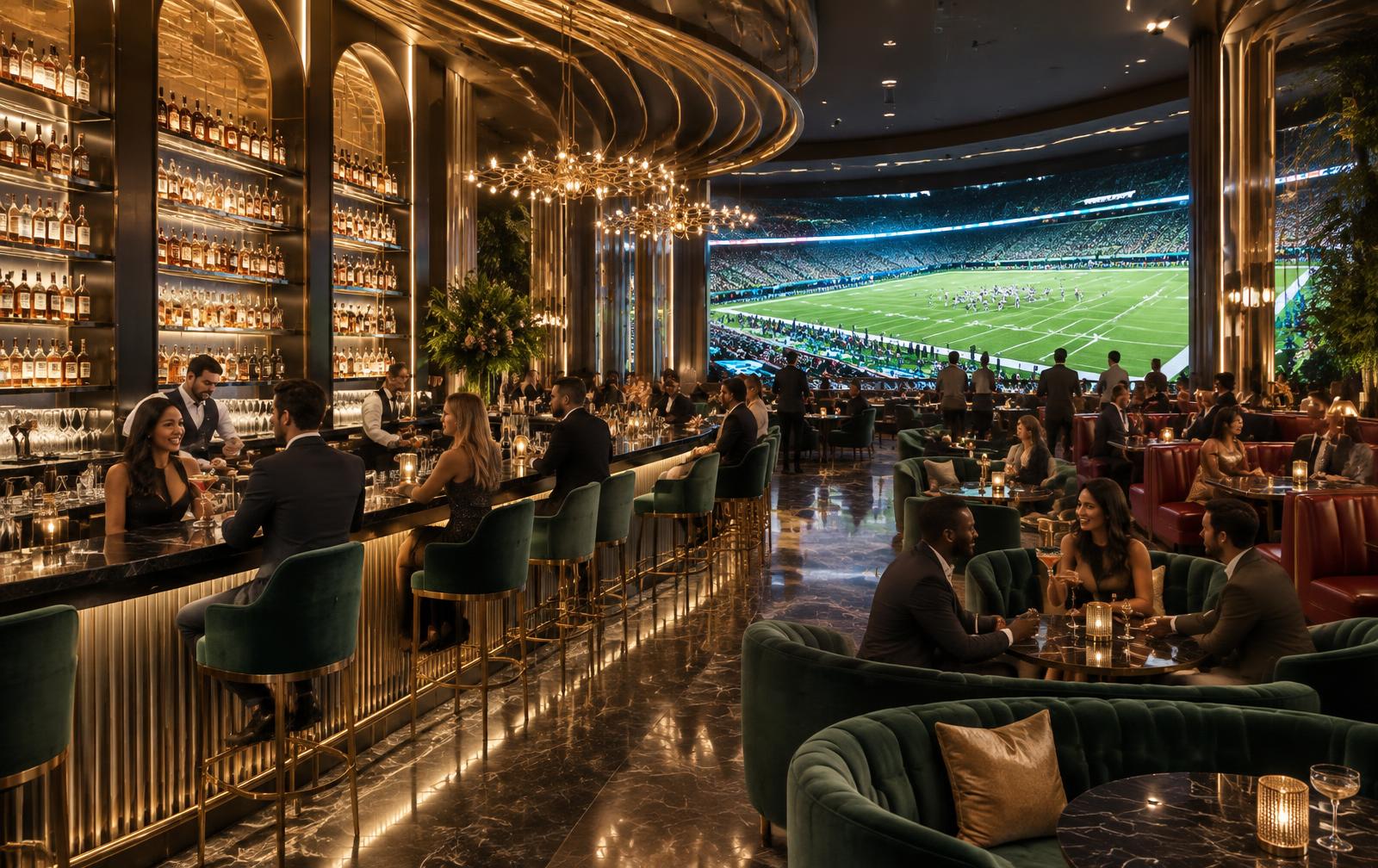 The social lounge — PHENOMENON concept rendering